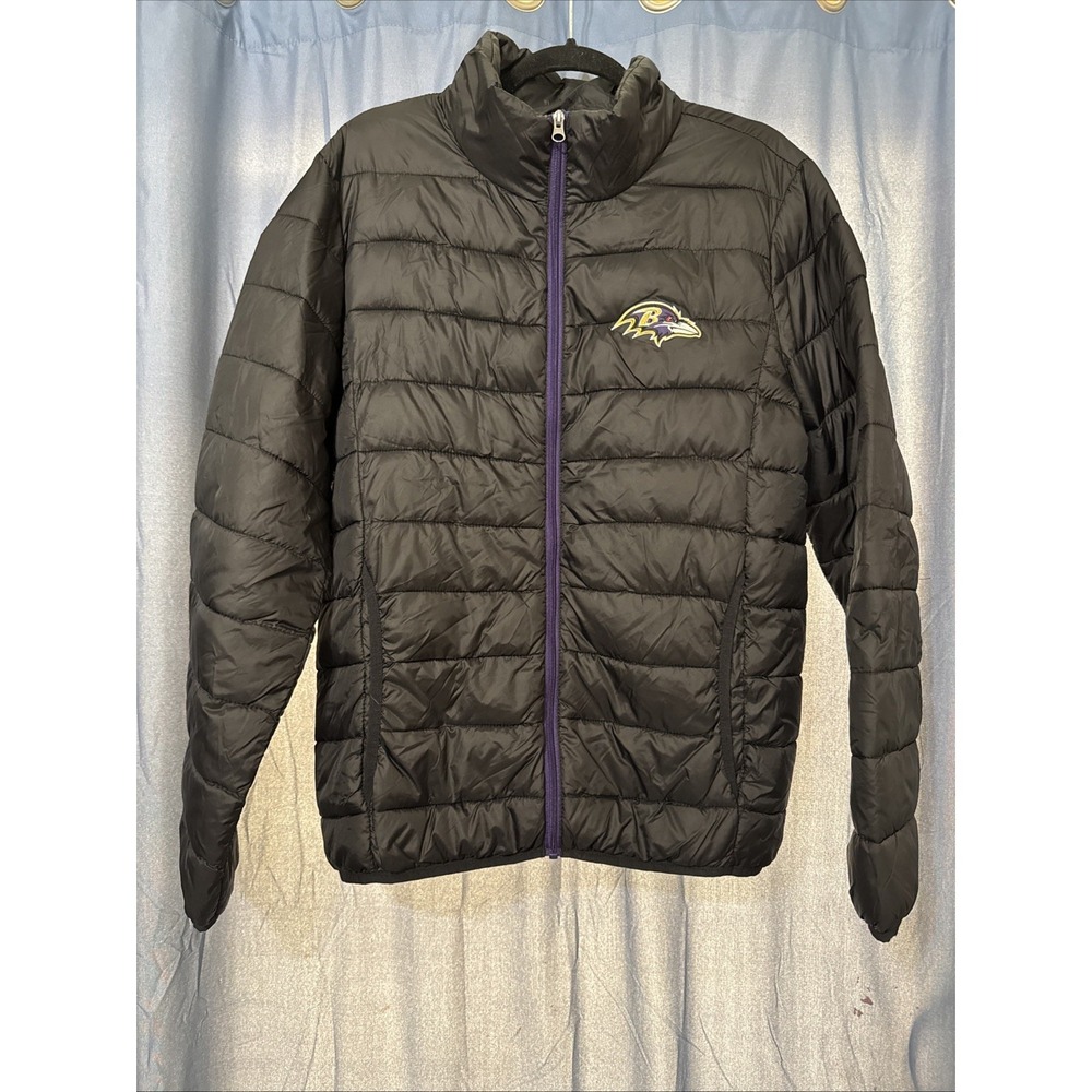 Baltimore Ravens Puffer Jacket Coat NFL Men's Size Small